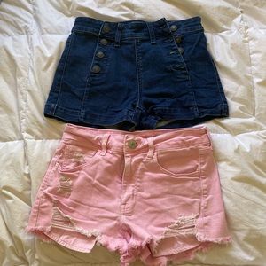 Lot of 2 American Eagle Jean Shorts!